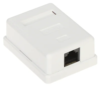 Priză terminală RJ45 DELTA NETWORK RJ45-G1/6, montaj aparent