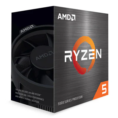 Procesor AMD Procesor AMD Ryzen 5 5500, 6 nuclee, 12 fire, 4.2 GHz turbo, 16MB cache, Socket AM4, 65W