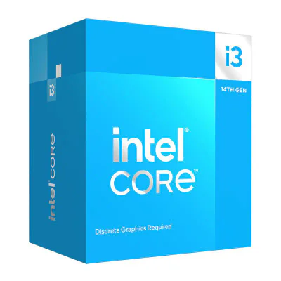 Procesor Intel Core i3-14100F, 3.5 GHz, LGA 1700, Box