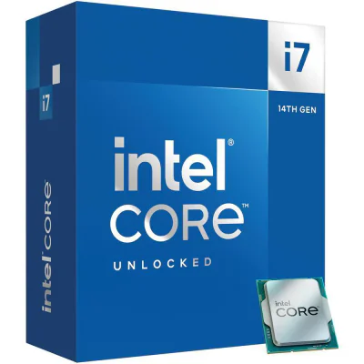 Procesor INTEL Procesor Intel Core i7-14700K, 20 nuclee, 28 fire, 3.4 GHz, 5.6 GHz turbo, 33MB cache, LGA 1700, 125W, Intel UHD Graphics 770