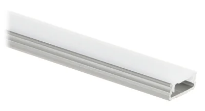 Profil cu capac pentru benzi LED MW Lighting PR-LED/SA/2M, montaj aparent, argintiu