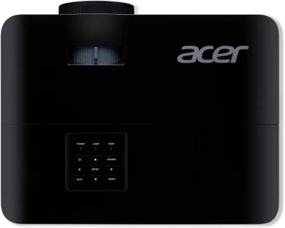 Proiector ACER X1328WI, DLP 3D ready, 5000 lumeni, WXGA 1280* 800, up to WUXGA 1920x1200, 16:10/ 16:9/ 4:3, 20.000:1, dimensiune maxima imagine 300", distanta maxima de proiectie 12 m, boxa 3W, lampa 6000 ore/ 15.000 ore ExtremeEco, d-sub, HDMI, PC a