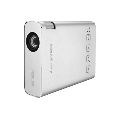 Proiector ASUS ZenBeam E1R, DLP LED 30.000 ore, WVGA 854* 480, up to FHD 1920* 1080, 200 lumeni, 500:1, distanta maxima de proiectie 3.7 m, dimensiune maxima imagine 120", boxa 2W, HDMI, USB Power output 5V/1A, USB WiFi dongle, dongle wifi inclus, 31