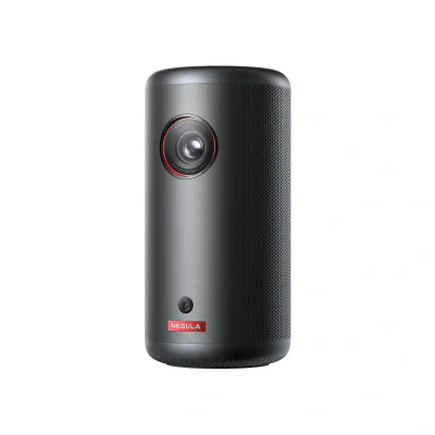 Proiector portabil Anker "Nebula Capsule 3" DLP 300 ANSI lumeni, auto-focus, Wi-Fi si BTH, difuzor 8W, smart TV, compatibilitate ecran max 120", 16GB memorie interna, negru "D2425212" - 0194644176075
