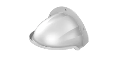 Protectie ploaie pentru camere dome de exterior Hikvision DS-1250ZJ, dimensiuni: 264.7x152x189.6 mm, greutate: 199g