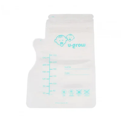 Pungi stocare lapte matern 30buc UMB-001, U-Grow