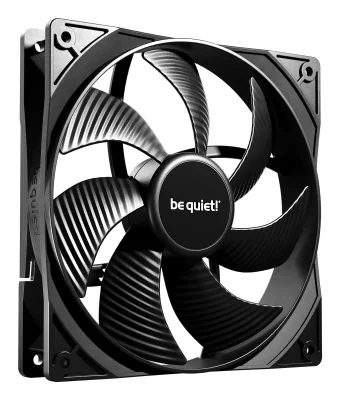 be quiet! Pure Wings 3 140mm | PWM Triple Pack, Fan, 14 cm, 1200 RPM, 97.5 m³/h, Black