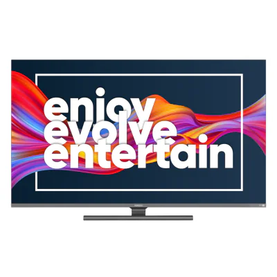 QLED+ TV HORIZON 4K-SMART 55HQ9730U/B, 55" D-LED, 4K Ultra HD (2160p),Dolby Vision HDR / HDR10+ / HDR10 / HLG + MicroDimming, Digital TV-Tuner DVB-S2/T2/C, CME 400Hz, HOS 3.0 SmartTV-UI (WiFi built-in) +Netflix +PrimeVideo +Youtube, Amazon Alexa buil