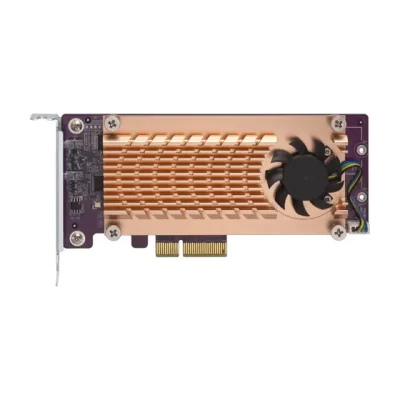 QNAP QM2-2S-220A, PCIe, M.2, PCIe 2.0, Gold, M.2 22110/2280