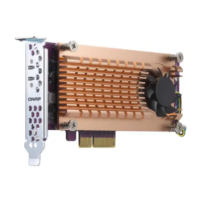 QNAP QM2, PCIe, M.2, 68.9 mm, 147.2 mm, 20.6 mm, TS-253B, TS-453B, TS-453BT3, TS-453BU, TS-653B, TS-673, TS-677, TS-853BU, TS-853BU-RP, TS-873