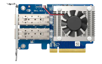 QNAP QXG EXPANSION CARD 10Gbps/1Gbps, QXG-10G2SF, PCIe Gen3 x8,
