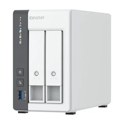 QNAP TS-216G, NAS, Tower, Cortex-A, Cortex-A55, 4 GB, 0 TB