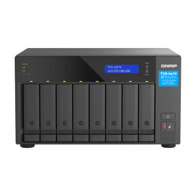 QNAP TVS-h874, NAS, Tower, Intel® Core™ i7, 32 GB, DDR4, 0 TB