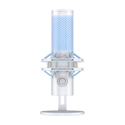 QuadCast 2 - USB Microphone (Frost), Table microphone, -7.5 dB, 0.05%, 1 Ω, 24 bit, 96 kHz