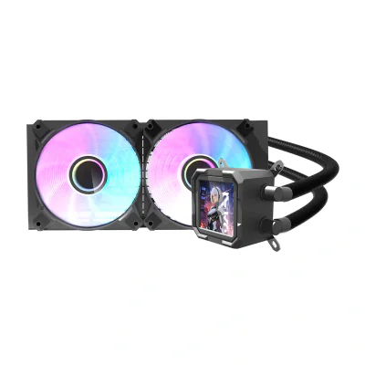 Răcitor de apă Darkflash DV240S pentru CPU (negru)