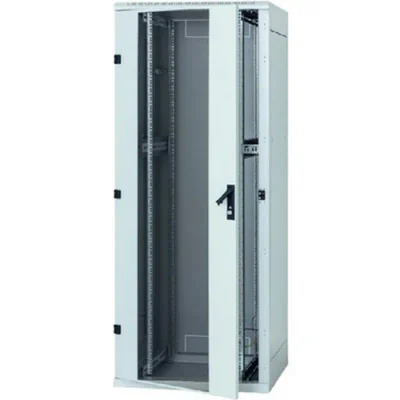 Rack de podea 19 Triton 42U 800x1000mm usa fata metal perforat panouri laterale/spate detasabile sectiuni pentru ventilatie activa,sectiuni acces cabluri sus/jos/spate IP20 gri