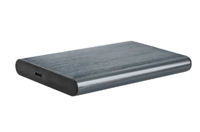 GEMBIRD EE2-U3S-6-GR HDD/SSD Drive enclosure 2.5inch with USB Type-C port USB 3.1 brushed aluminum grey