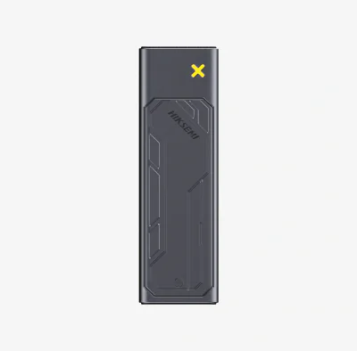 RACK extern Hiksemi, pt SSD M.2 NVME si M.2 SATA compatib cu form factor 2280/2260/2242/2230,interfata PC USB-C gen3.2, metalic, lung cab 15cm, negru "HS-HUB-MDS1"
