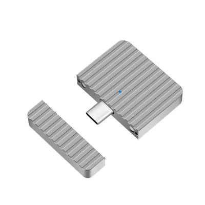 RACK extern LOGILINK, pt. SSD, M.2, M.2 PCIe NVME, interfata PCIe NVMe USB-C 3.2, aluminiu, argintiu, "UA0423"