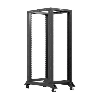 Rack Open Frame Lanberg 19" 32U, 600x1000, negru
