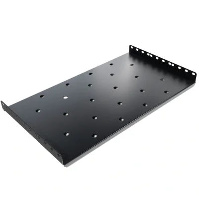 RAFT FIX SPACER 1U pentru rack 19", adancime 300mm, sarcina maxima 25Kg, vopsea antistatic, otel 0.8mm, black, "SPSF-1U300-BK-02"