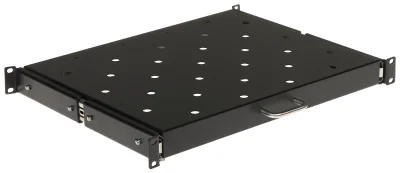 Raft glisant pentru rack EPRADO P19S/350/B-L, 19", 1 U