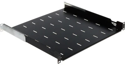 Raft reglabil pentru rack STALFLEX S-RSA19-1U-450B, 19", 1U, adâncime 450 mm