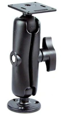 RAM Mount with round base (D Size, 2.25in)(Rhino II/SH15 only)