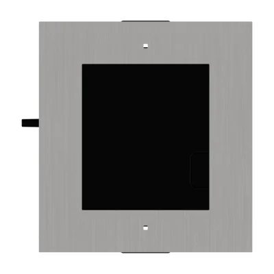 Ramă de montaj pentru 1 modul, post exterior modular seria KD8 Pro HIKVISION DS-KD-ACF1/S, montaj îngropat, capac inox