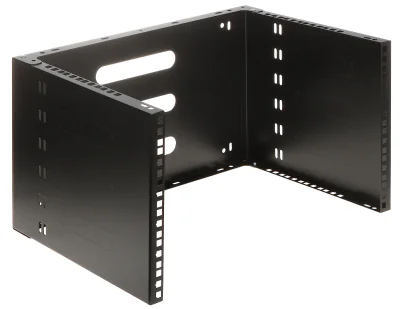 Ramă de montare rack STALFLEX WRH19-6U/4U-330B, oțel vopsit electrostatic, negru RAL 9005