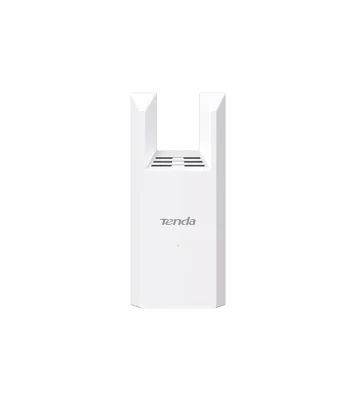 RANGE EXTENDER TENDA wireless, AC1200 Dual-Band, 1200 Mbps, 1 port RJ-45 Gigabit, antena externa x 2, 2.4 /5 GHz, "A18 Pro"