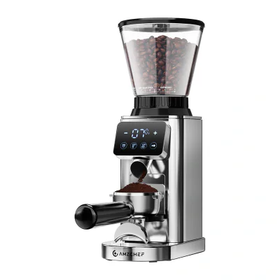 Râșniță de cafea AMZCHEF CE-CG209-SV (argintie)