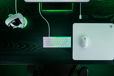 Tastatura mecanica Razer Huntsman V3 Pro Tenkeyless , iluminare Razer Chroma RGB, US layout, negru