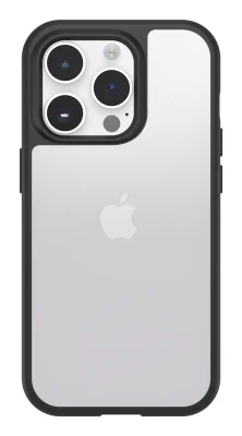 REACT IPHONE 14 PRO MAX - BLACK/CRYSTAL - CLEAR/BLACK - PROPACK