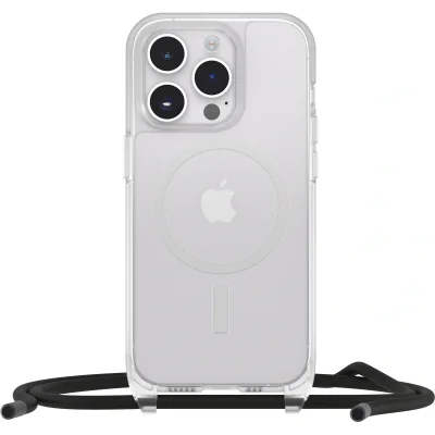 REACT NECKLACE CASE MAGSAFE/APPLE IPHONE 14 PRO MAX - CLEAR