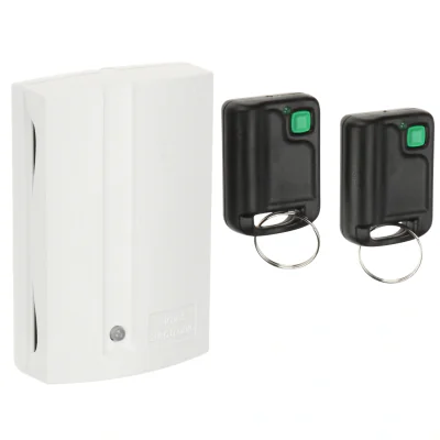 Receptor cu 1 canal ELMES UMB100HS-HET, 433,92 MHz, rază 100 m, baterie GP23A 12 V