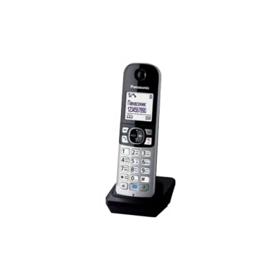 Receptor suplimentar pentru telefon fara fir, KX-TGA681FXB, Panasonic, "KX-TGA681FXB"