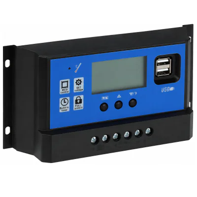 Regulator de încărcare solar PWM DELTA POWER SCC-60A-PWM-LCD-S2, 12 / 24 V, 60 A