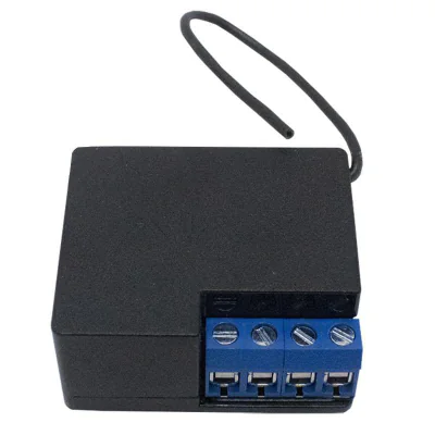 Releu comanda, wireless, NO/NC, 7-24Vcc, AJAX;Automatizarea diverselor actiuni prin releu NO-NC pe baza de scenarii, setare facila prin aplicatia Android / iOS; Mod operare: bistabil sau pulse 0.5 - 255 s.; Frecventa operare: 868.0 - 868.6 MHz; Puter