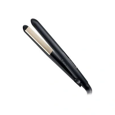 Placa de indreptat parul Remington Ceramic Slim S1510, Invelis ceramic, Temperatura 220 ºC, Negru