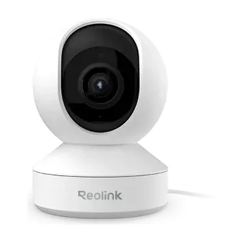 REO E1 Zoom (E340) - Cameră WiFi pentru interior, 5Mp, zoom optic 3x, optiune de rotire si înclinare, audio bidirectională, detectie de miscare, sirenă încorpora