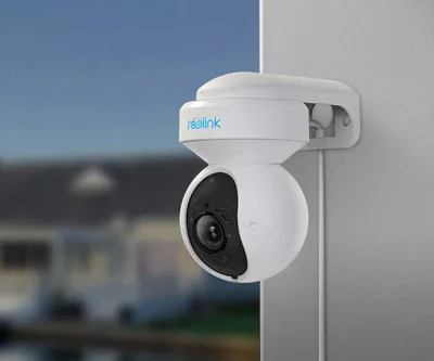 Reolink E SERIES E540 PTZ 5MP IR12m Cameră de supraveghere Wi-Fi, Detectie oameni/animale, Audio bidirecțional, Instalare ușoară și flexibilă, pana la 512GB SD card