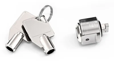 REPLACEMENT LOCKHEAD AND KEYS/NBR 25