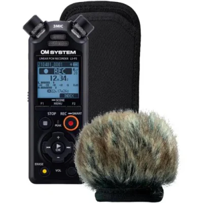 REPORTOFOANE Olympus OM System LS-P5 Wind Protection Kit "V409180BG020"