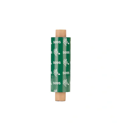 Resin Ribbon, 56mmx74m (2.2inx242ft), 5095; High Performance, 12mm (0.5in) core, 12/box