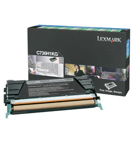 Cartus toner Lexmark Black Return Program cap. mare C736H1KG