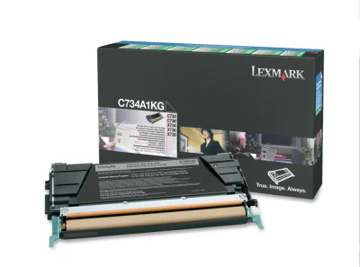 Cartus toner Lexmark Black Return Program C734A1KG