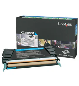 Cartus toner Lexmark Cyan Return Program cap. mare C736H1CG