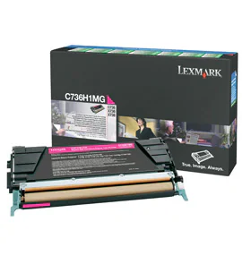 Cartus toner Lexmark Magenta Return Program cap. mare C736H1MG