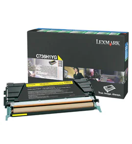 Cartus toner Lexmark Yellow Return Program cap. mare C736H1YG